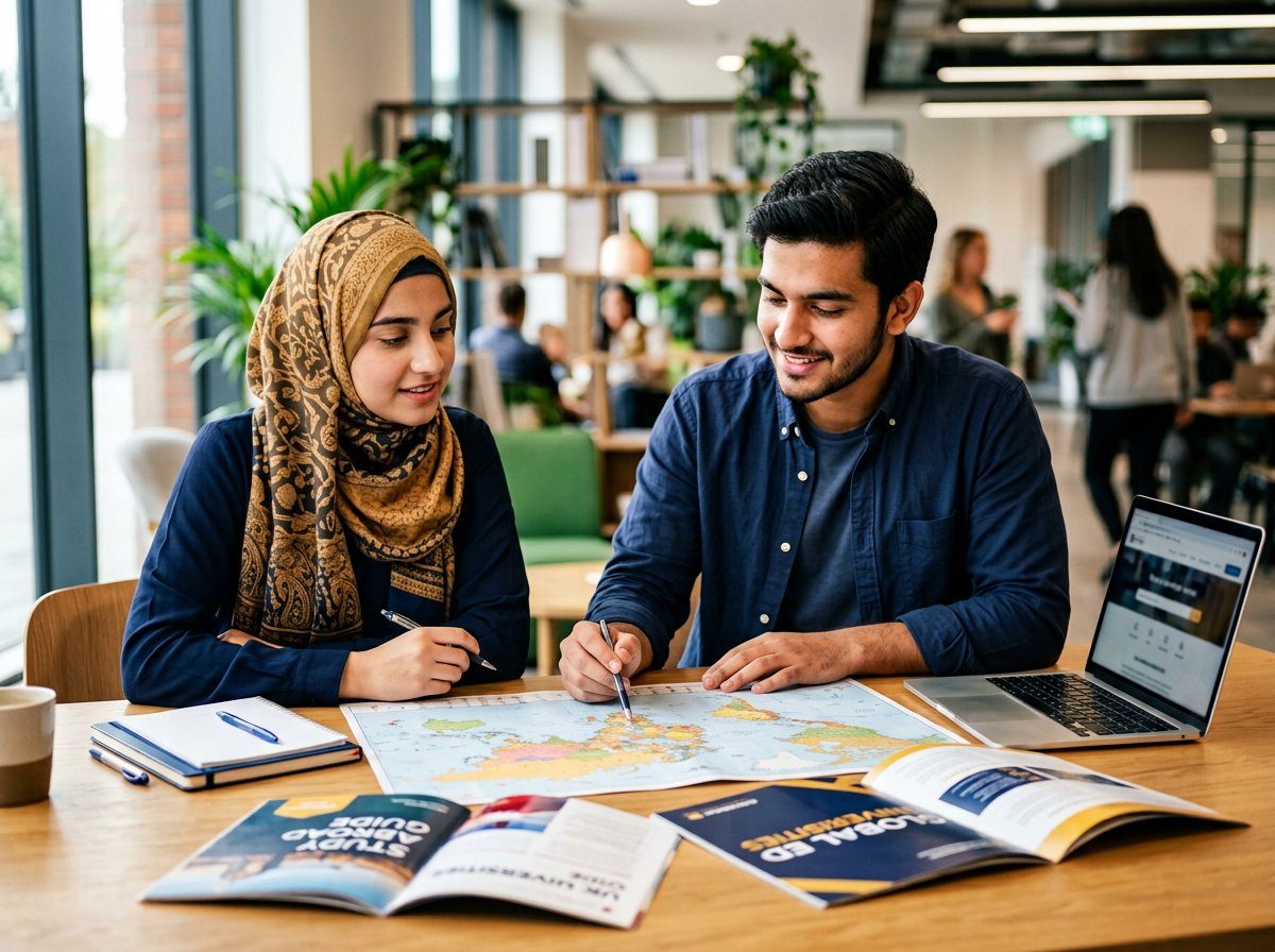 Comparing study destinations